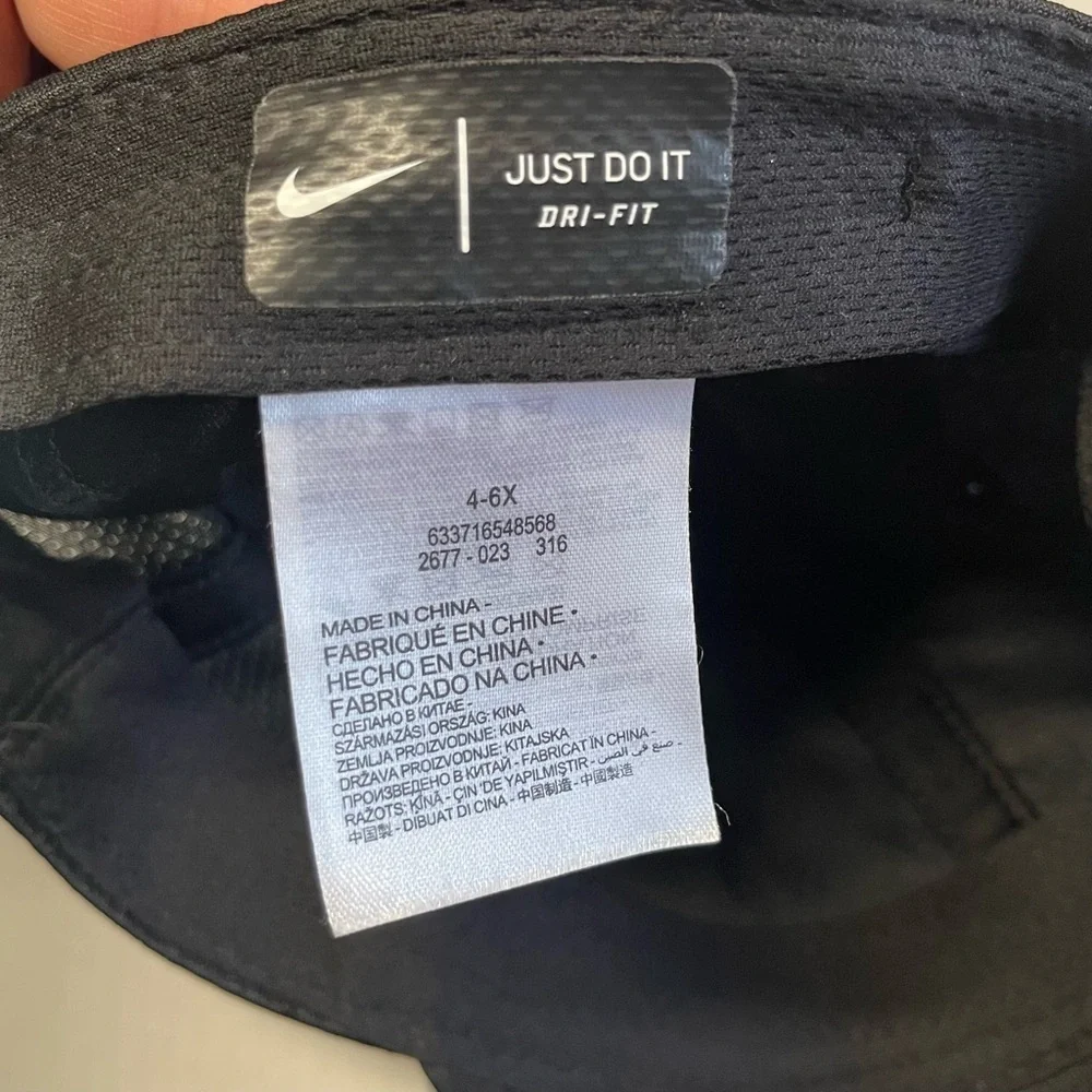 Nike Youth Sz 4-6X Dri-Fit Fitted Running Hat